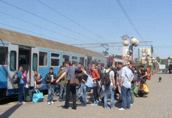 Trenurile care circulă pe ruta Medgidia-Tulcea au fost anulate
